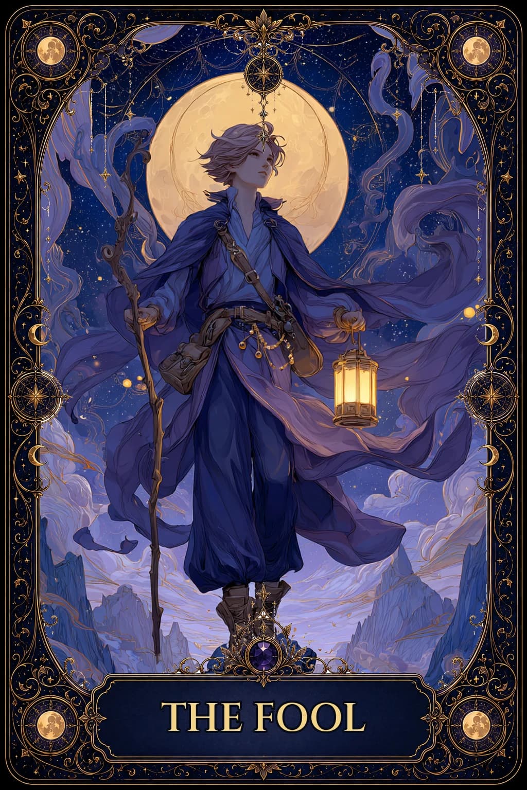 The Fool, Arcana Noctis base deck