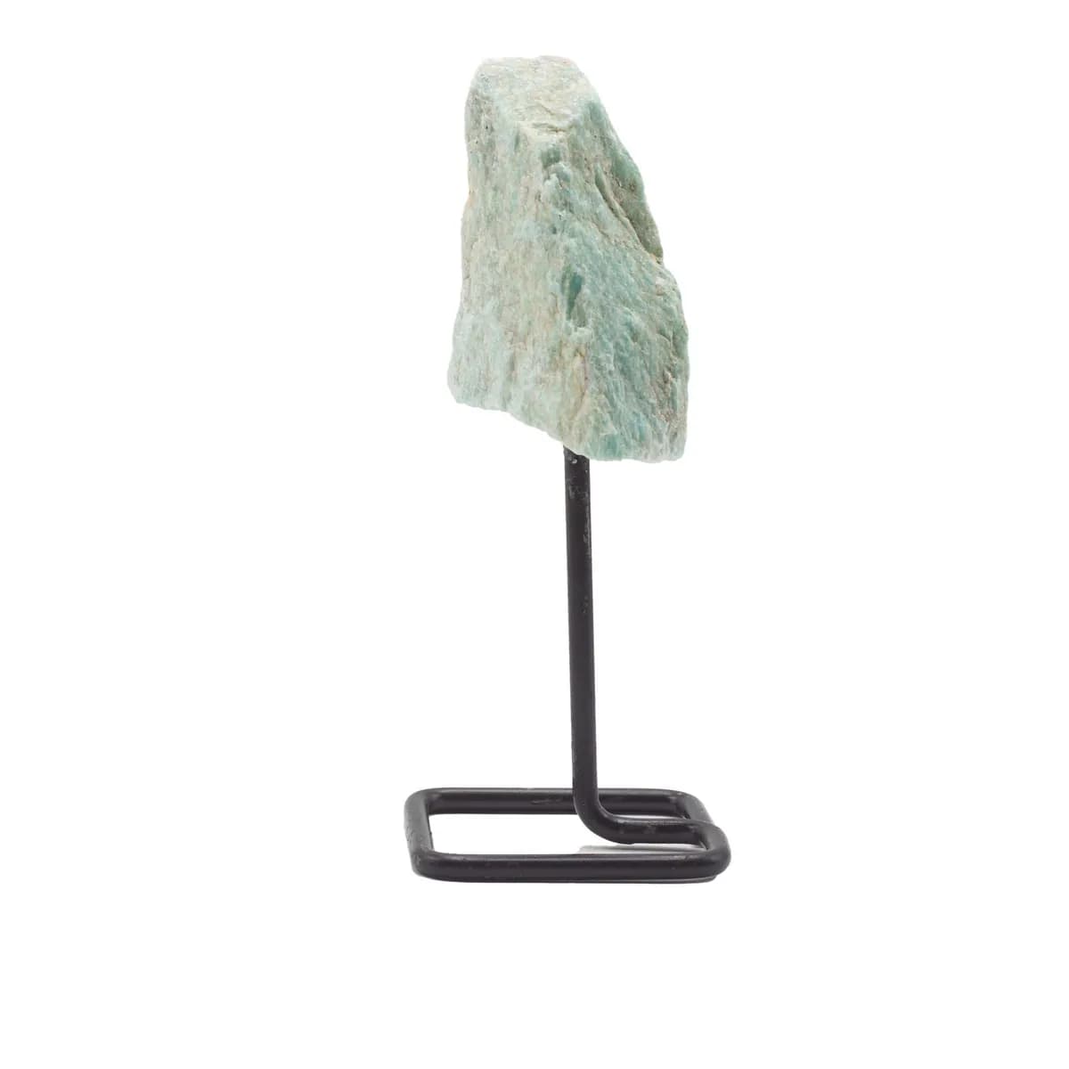 Mineral Specimen on Metal Stand - Amazonite