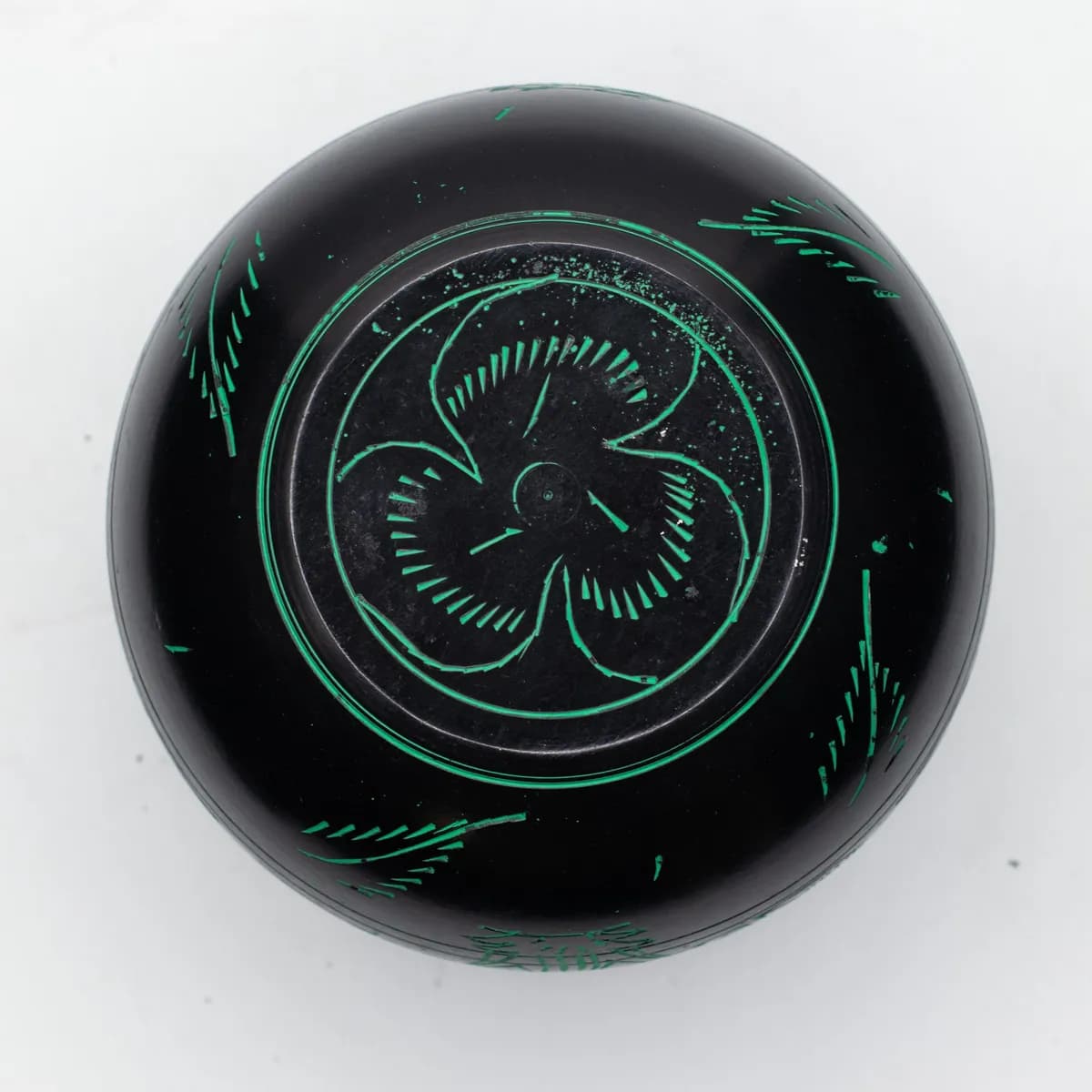 Cauldron Singing Bowl - Magic Mushroom - Green (15cm)