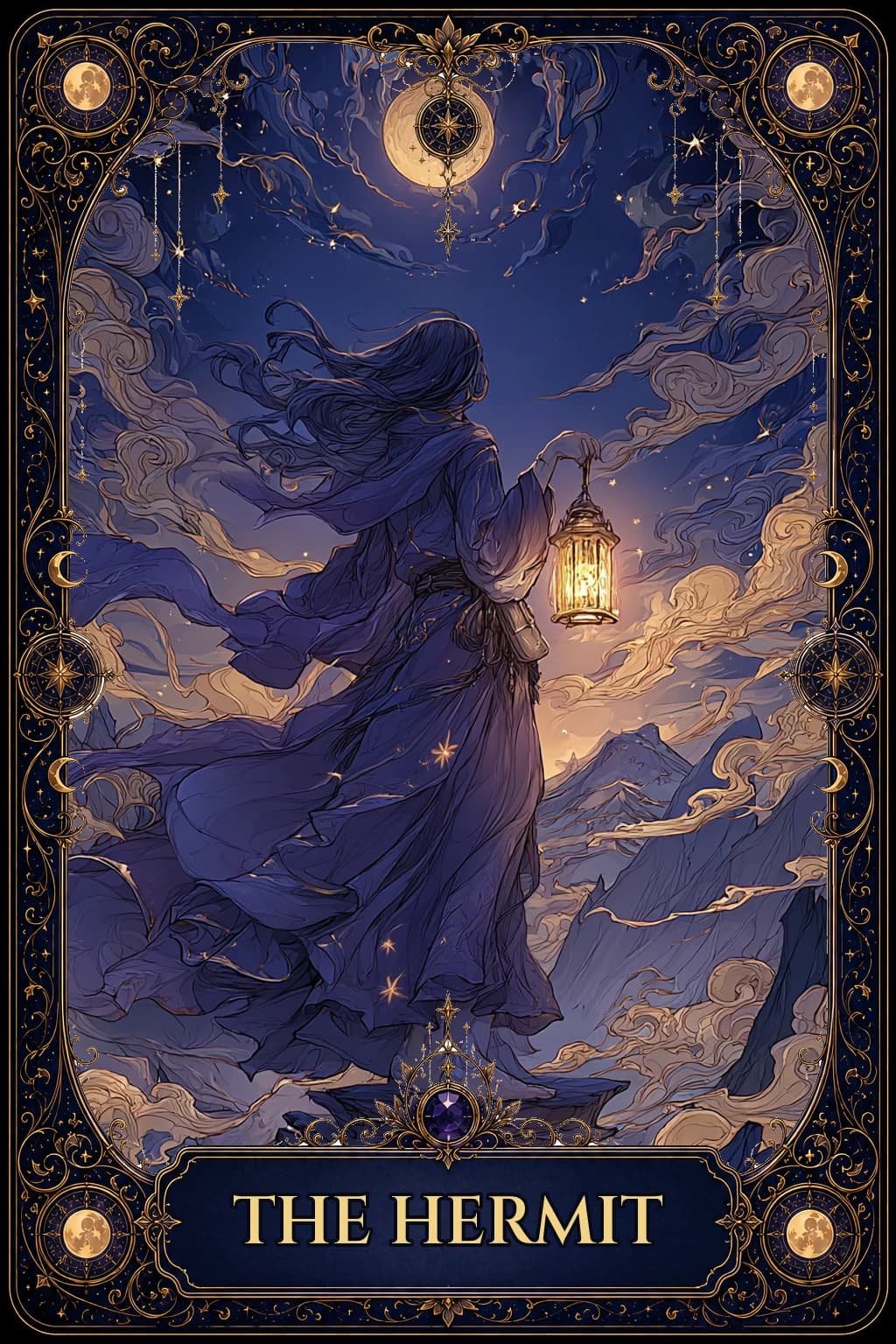 The Hermit, Arcana Noctis base deck